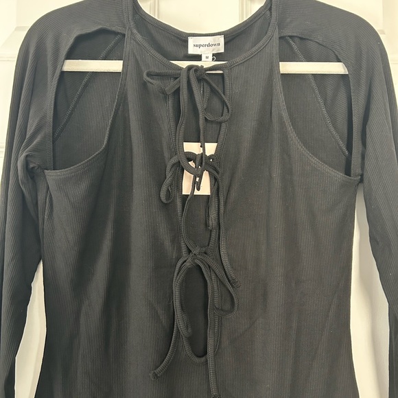 Superdown Black Dress - Picture 6 of 12